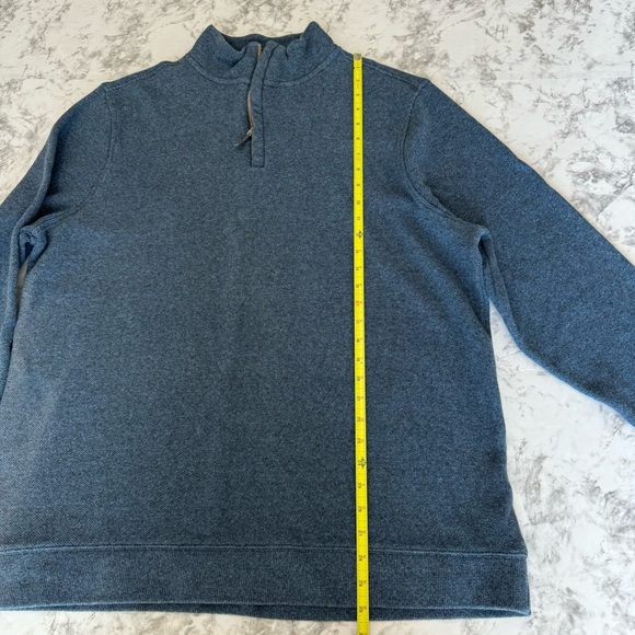 Tasso Elba Men’s Blue Sweater Mock Neck Sz XXL - Picture 5 of 8